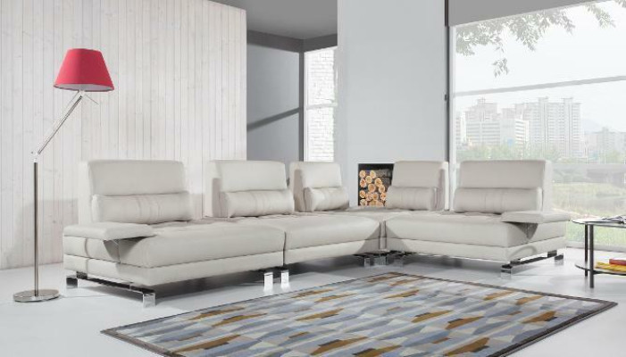 Corner sofa Living landscape Upholstery Corner Sofa Seat Suite Modern 100% Leather Couch