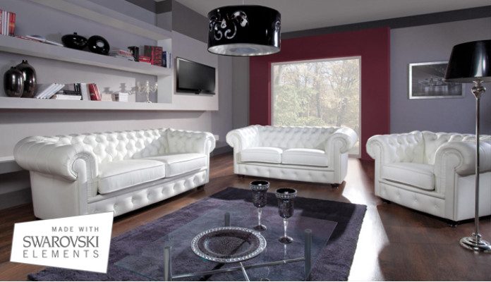 Sofa set 3+2+1 Seater Design Relax Sofas Upholstery Modern Couches