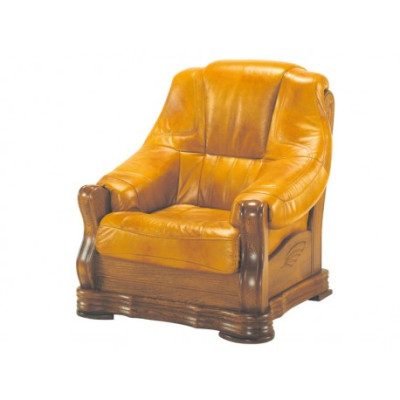 Living room Leather Wood Furniture Suite 3+2+1 Sofa Couch Upholstery Seat