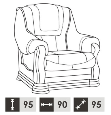 Leather Sofa Men Club Sofa Couch Upholstery Seat Sofa set 3+1+1 Complete Set