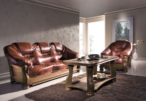 Classic Sofa set 3+1+1 Seater Classic Sofas Couches Upholstery Living landscape