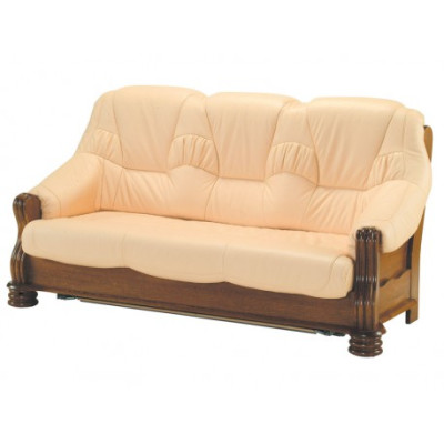Classic Sofa Set Wood 3+1 Complete's Set Seat Upholstery Couch Set