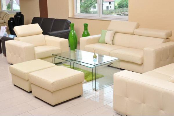 Genuine leather Sofa Couch Sofa set 3+2 Seat Modern Design Upholstery Suite