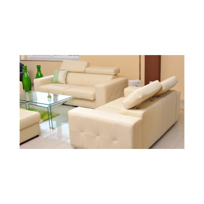 Genuine leather Sofa Couch Sofa set 3+2 Seat Modern Design Upholstery Suite