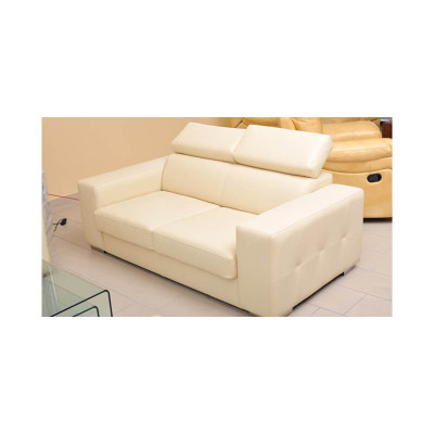 Two-seater Sofa new Modern Sofa Beige 2 Seater Couches Sofas Furniture Lounge Wood