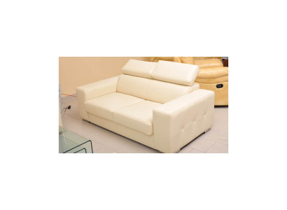 Two-seater Sofa new Modern Sofa Beige 2 Seater Couches Sofas Furniture Lounge Wood