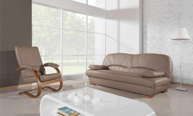 Sofa 3 Seater Design Sofas Upholstery Couches Leather Modern Relax Three Seater