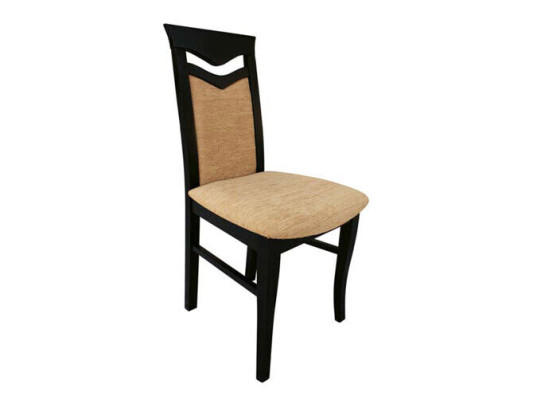 Classic 4x Armchair Chair Designer Wood Fabric Upholstery Chairs Gastro Dining room