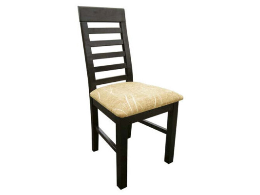 Set 4x Armchair Chair Designer Wood Upholstery Textile Chairs Gastro Dining room