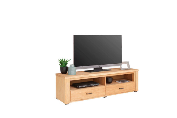 Chest of drawers Display case Real wood TV lowboard Classic drawer new Wood space