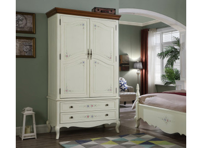 Country House Style Wardrobe Design Furniture Cabinets Bedroom White Wardrobe new
