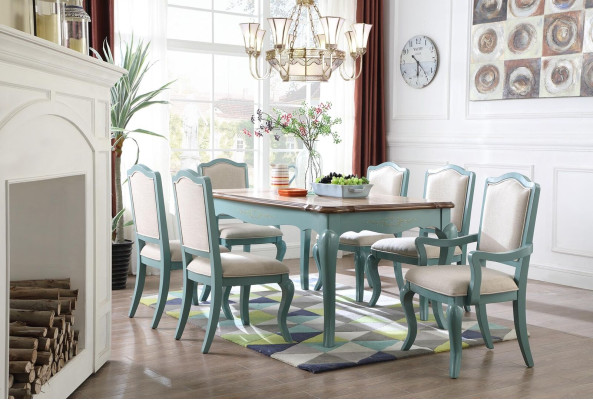 Dining table Classic r designer Wood Table Table Dining room Living room Wooden table