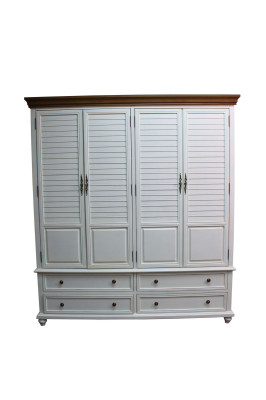 Luxury Wardrobe Wooden Cabinet Wardrobe Bedroom Dressing Furniture Real wood