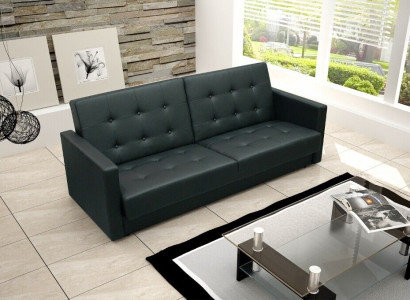 Sofa bed Upholstery Suite Bed function 3 Seat new Fabric Sofa Couch Textile