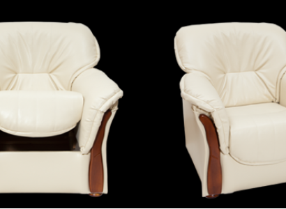 Classic r Armchair TV Sofa 1 Seater Couch Designer Textile Sofas Upholstery