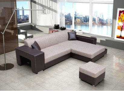 Sofa Sofa bed Designer Sofa with Bed function + bed base Corner sofa Couch new