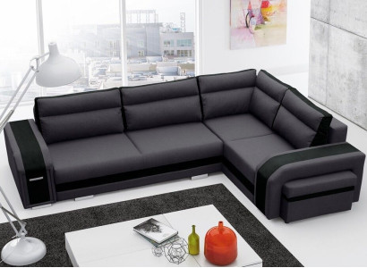 Sofa Sofa bed Designer Sofa with Bed function + bed base Corner sofa Couch (new )