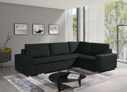 Modern Corner sofa Living room Textile Fabric Sofa bed Couch Living landscape Upholstery