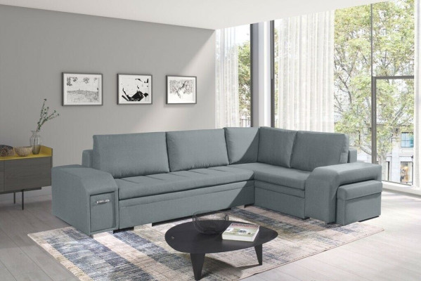Upholstered sofa lounge sofa couch seating group living room with cushions sofa L-shape sleep