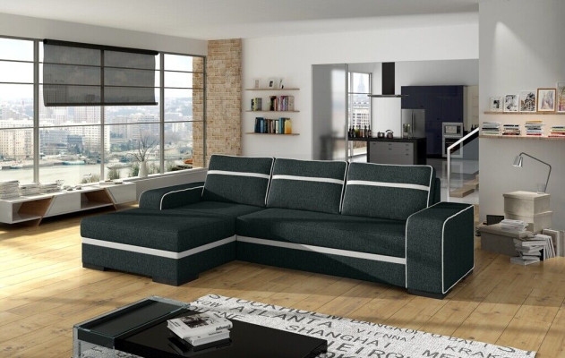Sofa bed corner sofa couch upholstery corner suite sleep function bed function