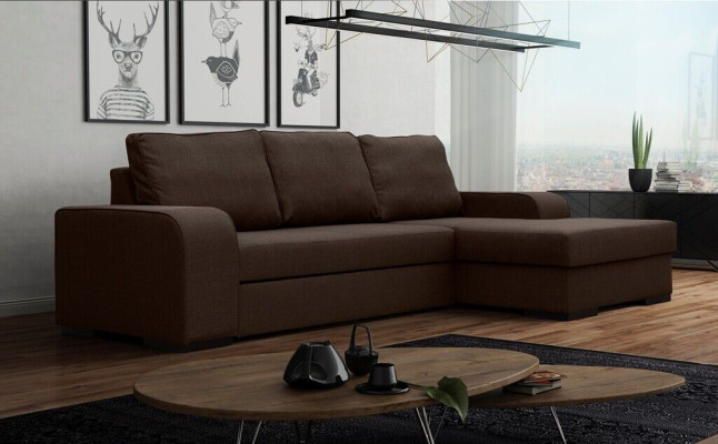 Sofa bed corner sofa couch bed function upholstery corner suite new sleeping function