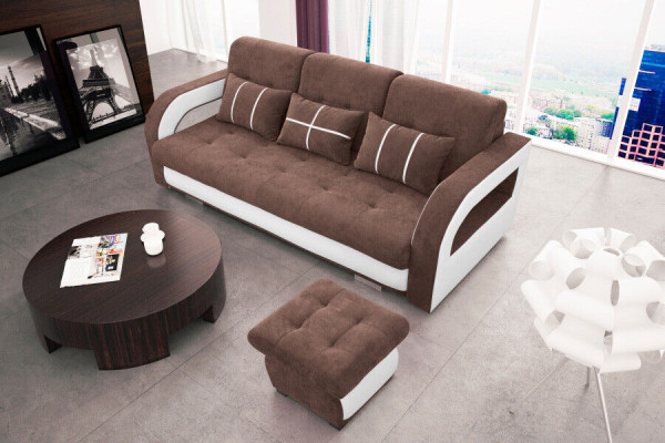 Sofa bed folding couch 3-seater sleeping function + bed base couch sofa folding sofa
