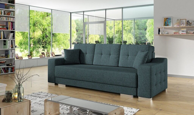 3 Seat Sofa Couch Textile Fabric Bed function Sofa bed new Upholstery Suite new