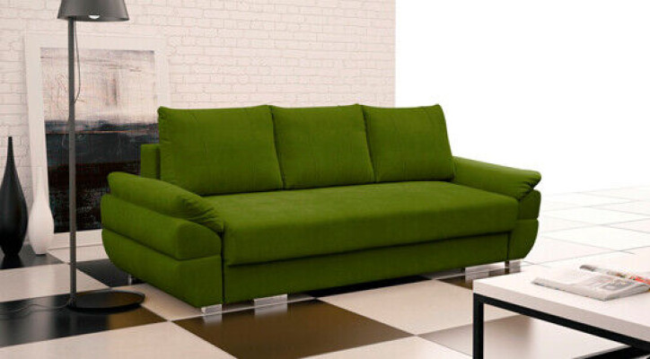 3-Seater Sofa bed with folding couch and sleeping function INCLUDED bed base