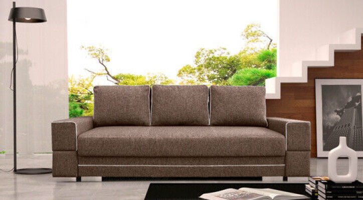 Sofa bed folding couch 3-seater sleeping function + bed base couch sofa folding sofa