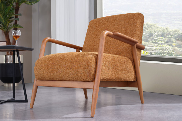 Elegant Living Room Furniture Modern 3-Seater Luxurious Single Seater 2-Piece Set