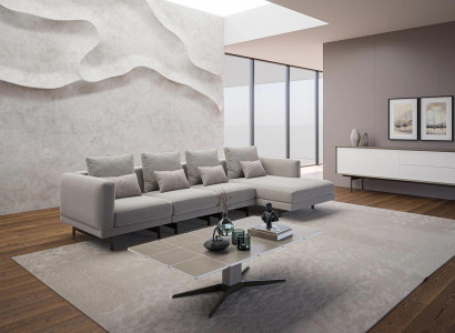 Corner Suite Luxury Complete Corner sofa L-shape Designer Sofa Modern Furnishings