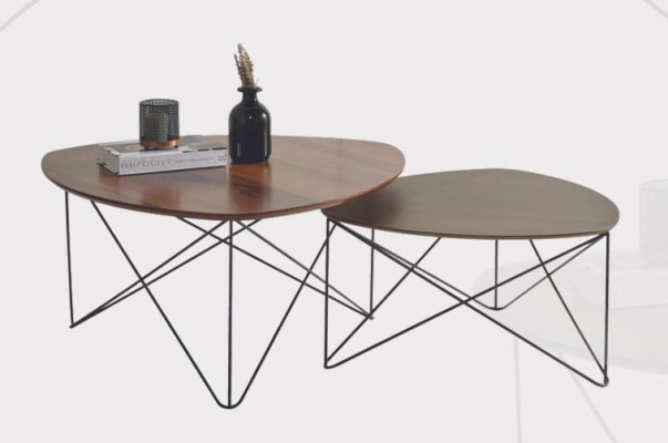 Coffee table Living room table Luxury Coffee tables 2x Side table Table new