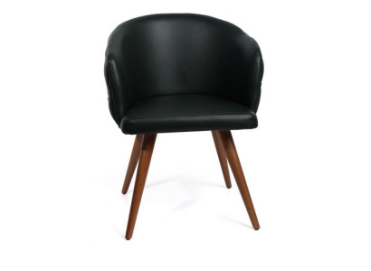 Black Modern Chair Designer Chesterfield Dining room chair Italian Style Upholstery Chairs
