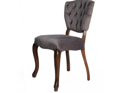 Stylish Brown Chesterfield Chair Designer Dining room Upholstered Chairs Luxury Seater