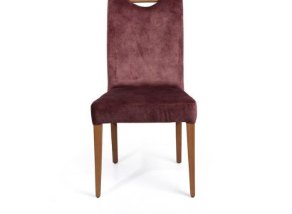 Solid wood chair design upholstered chair dining room chair armchair ArtDecoLuxury