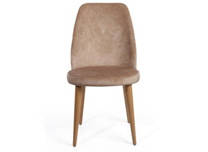 Chairs 1 Seater Armchair Luxury Furniture Design Seat Chair Dining room chair Lehn Fabric