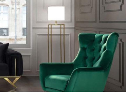 Luxury Armchair Single Seater Modern 1 Seater Upholstery Designer Textile Fabric