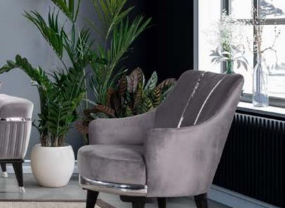 Armchair Single Seater Sofas Living room Textile Fabric Furniture Color Gray