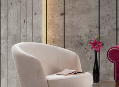 Beige Elegant Armchair Single Seater Design Living room Upholstery Furniture