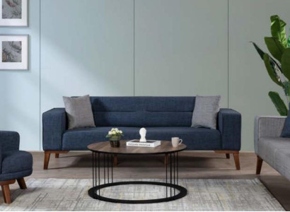Sofa Suite 3 Seater Living room Fabric Sofa Couch Upholstery Furniture