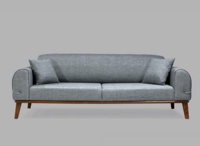 Modern Sofa 3 Seater Design Couch Three Seater Upholstery Textile Furniture