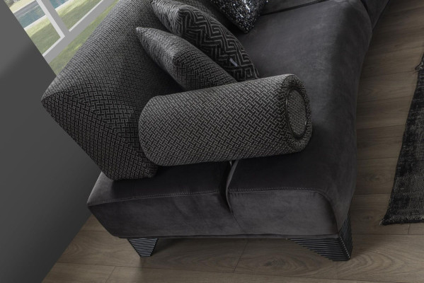 Sofa 5 Seater Couch Upholstered Sofa xxl Sofas Living room Fabric Big Living landscape