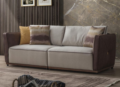 Two-seater Sofa Luxury 2 Seater Sofas Seat Living room Modern Polyester Fabric new