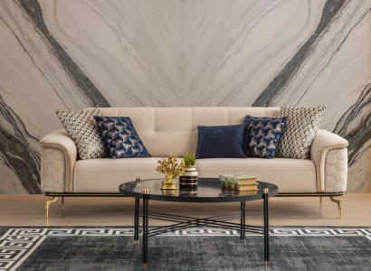 Three Seater Sofa 3 Seater Luxury Sofas Living room Furniture Furnishings Fabric Design