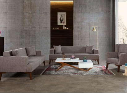 Luxury Sofa set 3+3+1 Couch Sofa Upholstery Furniture in Living room
