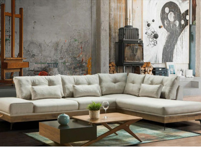 Furniture Corner sofa Wood Couch Living room Sofa Couches Sofas L-shape