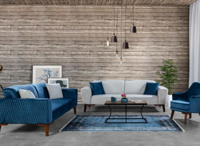 Sofa set 3+3+1 Seater Complete e Sofa Armchair Textile Sofas Set 3pcs