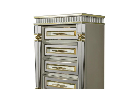 Chest of drawers Gray Elegant Chest of drawers Wardrobe Design Modern Furniture Bedroom new