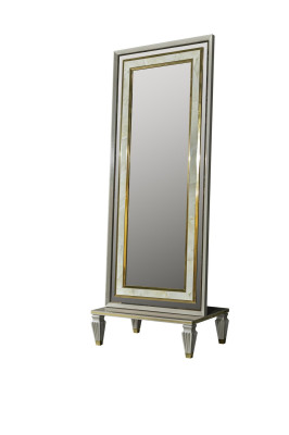Mirror Gray Body Size Modern Standing Mirror Metal Standing Mirror Bedroom new