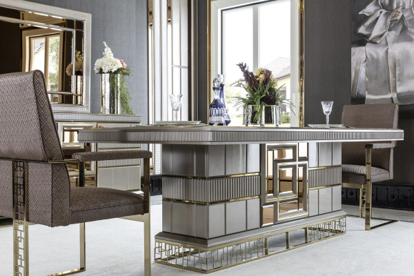 Chair Gray Luxury Dining room Beautiful Furniture Design Elegant Chairs Modern Wood new